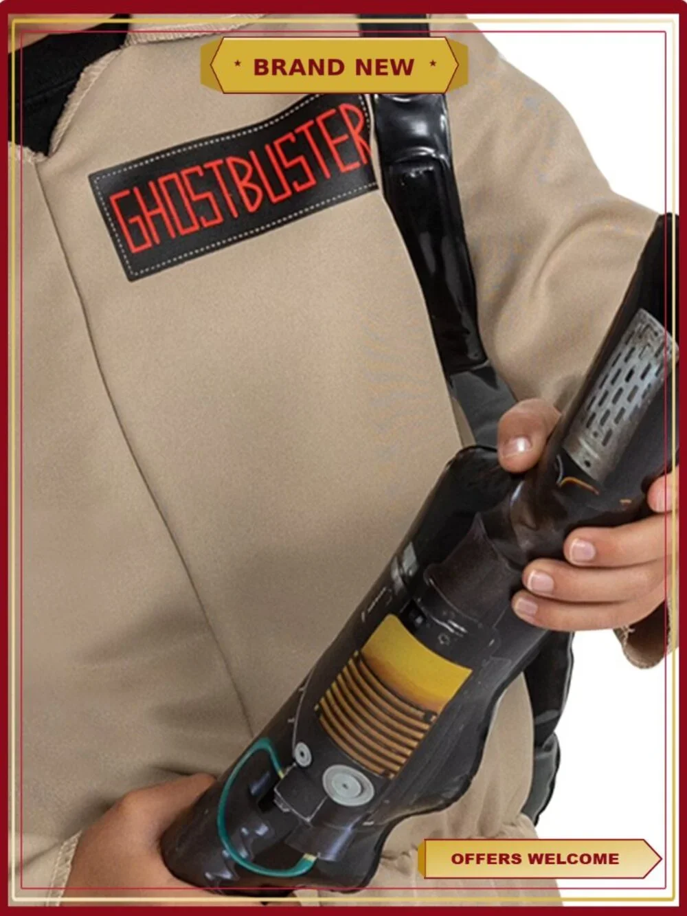 Ghostbusters Costume Kids XS Jumpsuit Proton Pack Halloween Pretend Play